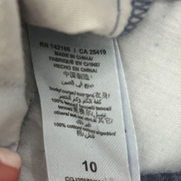 Ella Moss Sara Chambray Shorts Big Kids size 10 - Picture 4 of 6